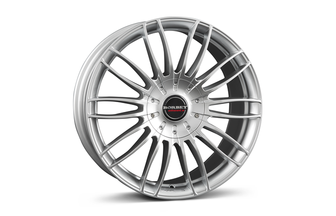 Borbet CW3 Sterling Silver